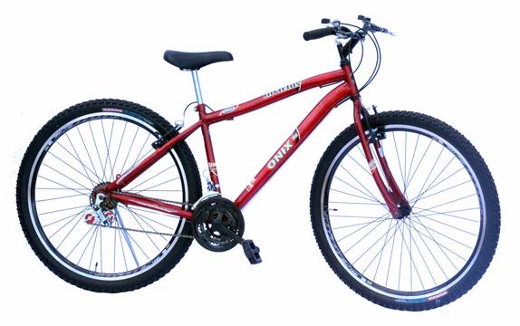 Bicicleta Onix Invictus Aro 29 Rígida 18 Marchas - Vermelho