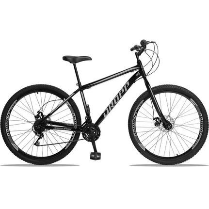 Bicicleta Dropp Sport Aro 29 Rígida 21 Marchas - Cinza/preto