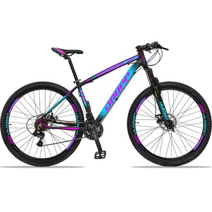 Bicicleta Dropp Z4x 2020 T21 Aro 29 Susp. Dianteira 21 Marchas - Azul/rosa