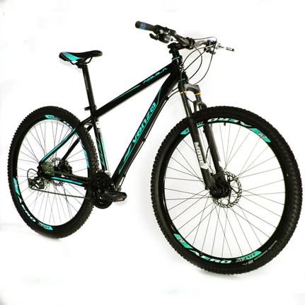 Bicicleta Venzo Bike Aquila T17 Aro 29 Susp. Dianteira 27 Marchas - Azul/preto