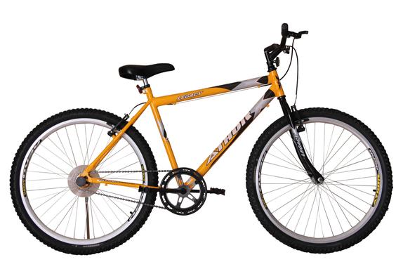 Bicicleta Athor Bike Legacy Aro 26 Rígida 1 Marcha - Amarelo