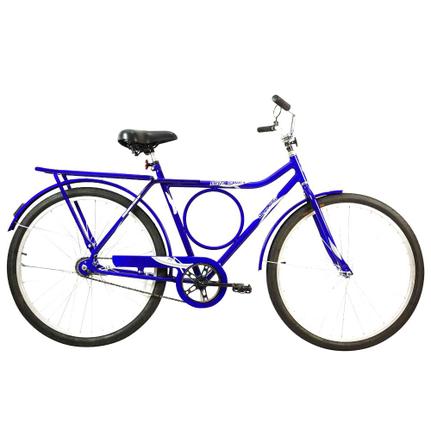 Bicicleta Mega Bike Free Aro 26 Rígida 1 Marcha - Azul