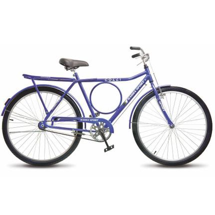 Bicicleta Colli Bike Barra Sport Fv Aro 26 Rígida 1 Marcha - Azul