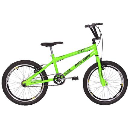 Bicicleta Mormaii Cross Energy Aro 20 Rígida 1 Marcha - Verde
