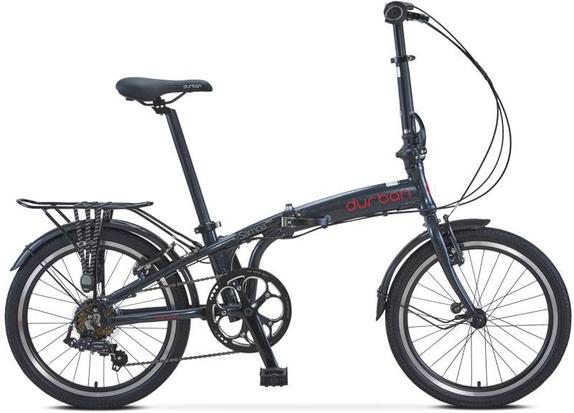 Bicicleta Durban Bike Sampa Pro Aro 20 Rígida 7 Marchas - Azul