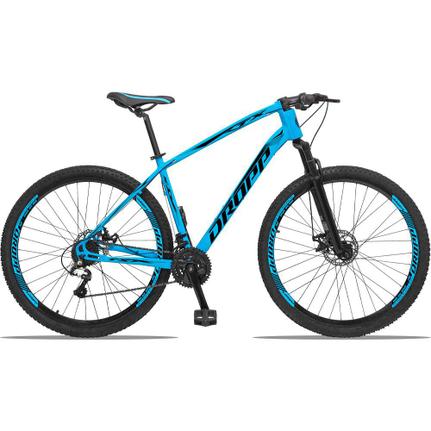 Bicicleta Dropp Tx 2020 Disc H T19 Aro 29 Susp. Dianteira 27 Marchas - Azul