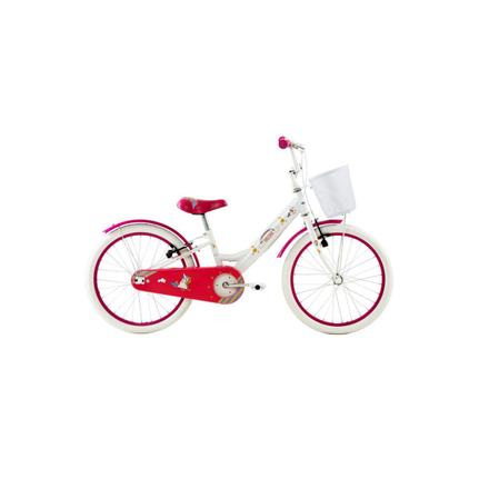 Bicicleta Groove Unilover Aro 20 Rígida 1 Marcha - Branco/rosa