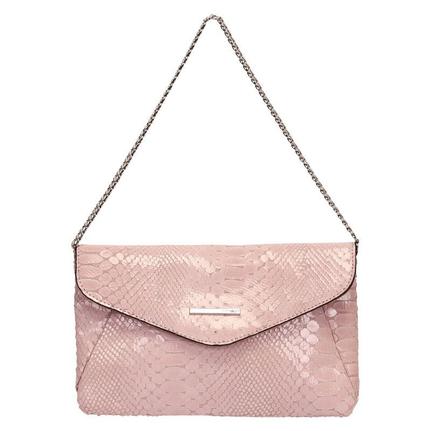 dune pink clutch bolsa