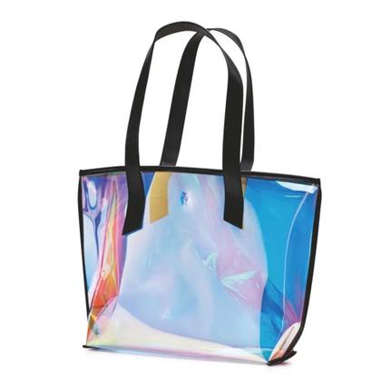 vinyl reusable shopping bolsas