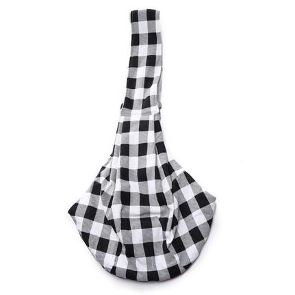 checkered sling bolsa