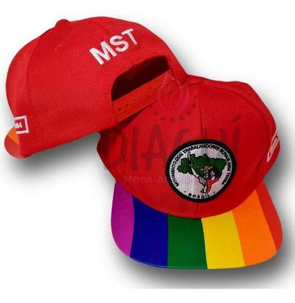 Boné MST LGBT Bordado Aba Reta - Boné - Magazine Luiza