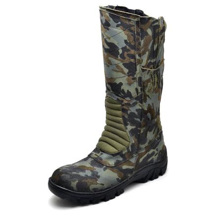 boot marrom exercito