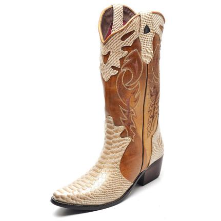 bota de couro de sucuri