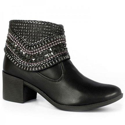 bota coturno dakota garland preta