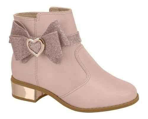 Bota infantil feminina rosa molekinha - Bota Infantil - Magazine Luiza