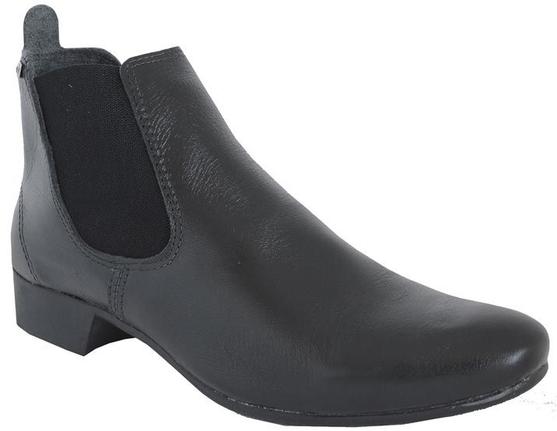 Bota masculina botina montaria vaquejada latego preto - 4ssss calçados - Vigia de Preço
