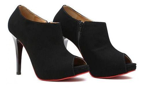 ankle boot preta