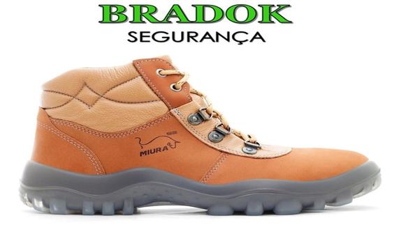 BOTINA NOBUCK MIURA C/ BICO PVC CA: 12783 Nº 42 - Safetline - Vigia de Preço