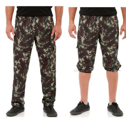 calça camuflada para trilha