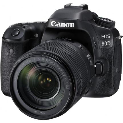 Câmera Digital Canon Preto 24.2mp - Eos 800d | 18-135mm