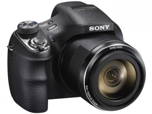 Câmera Digital Sony Cyber- Shot Preto 20.1mp - Dsc-h400