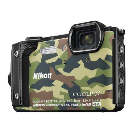Câmera Digital Nikon Coolpix Camuflada 16.0mp - W300