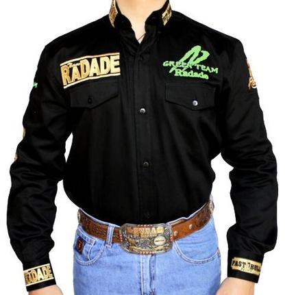 camisa radade azul