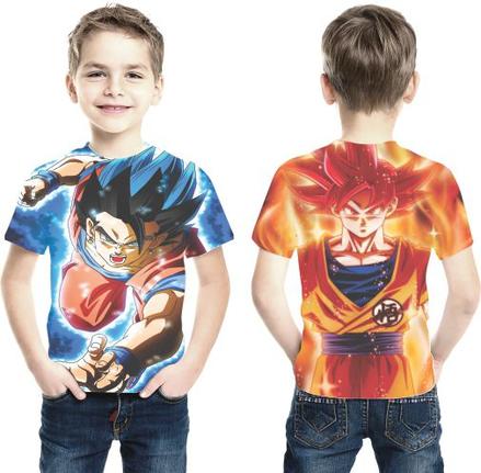 Camiseta Goku Super Dragon Ball Z Estampa Total Infantil Playgamesshop Camiseta Infantil Magazine Luiza - camiseta do goku roblox