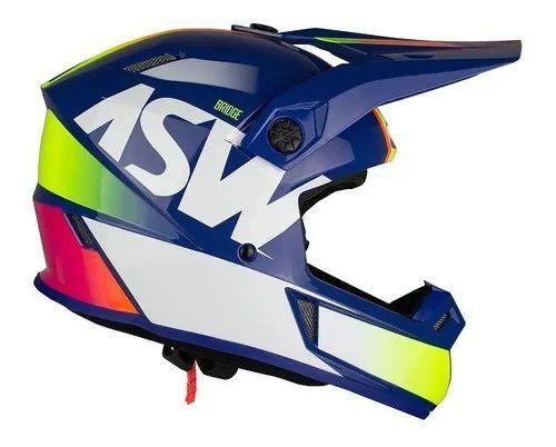 Capacete ASW Core Legacy - Vermelho/Preto/Branco - Orange BH Loja