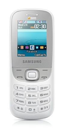 Celular Samsung E2202 8mb Branco - Dual Chip