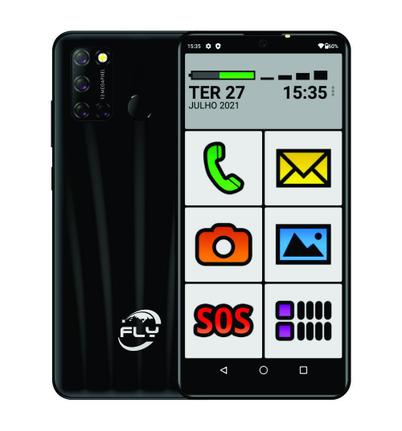 Celular Smartphone Fly F31 32gb Cinza - Dual Chip