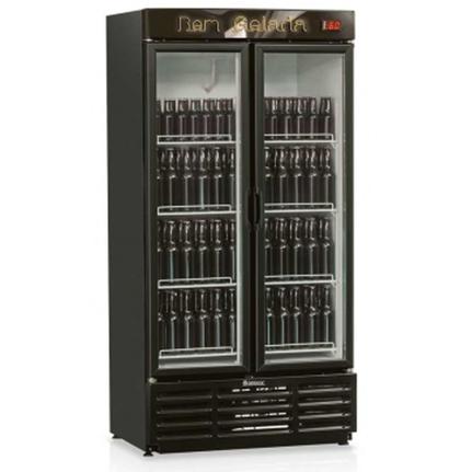 Geladeira/refrigerador 760 Litros 2 Portas Preto - Gelopar - 220v - Grba760pv