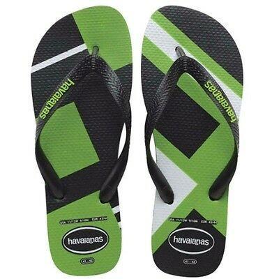 Chinelo Havaianas Masculino Top Trend Preto com Green Neon - Chinelo Masculino - Magazine Luiza
