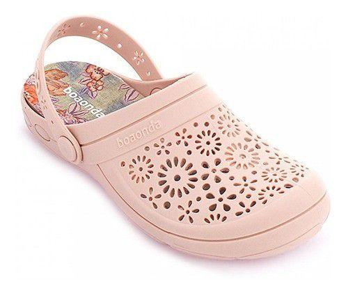 clog babuche feminino boa onda