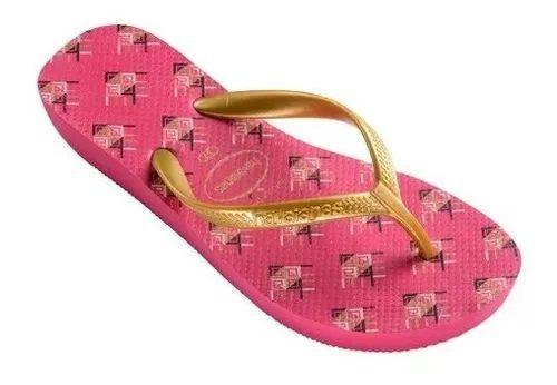 Chinelos Havaianas High light, fashion, Met anabela - Salto Alto, Médio,  Baixo Original Conforto - Chinelo Feminino - Magazine Luiza