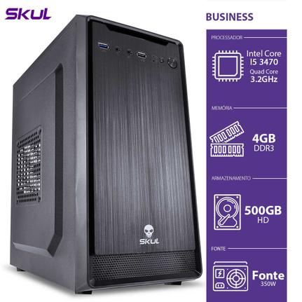 Desktop Skul Business B500 B34705004 I5-3470 3.20ghz 4gb 500gb Intel Hd Graphics Linux Sem Monitor