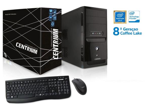 Desktop Centrium Thinline Pentium G5400 3.70ghz 4gb 120gb Intel Hd Graphics 610 Linux Sem Monitor