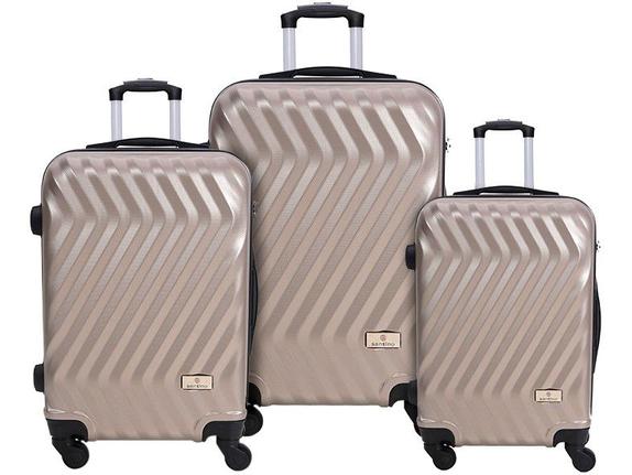 Conjunto de Malas 3 Peças Santino com Giro 360º - Porto Alegre - Conjunto  de malas - Magazine Luiza