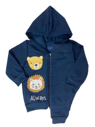 blue friends moletom com capuz