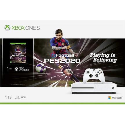 Console Xbox One S 1tb + Jogo Pes 2020 + 1 Mês