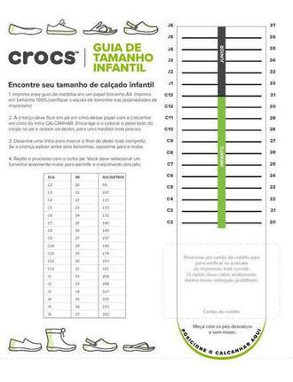 Crocs c6 c7 hotsell