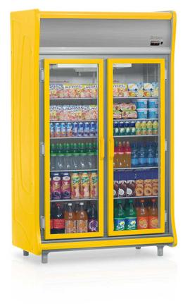 Geladeira/refrigerador 922 Litros 2 Portas Preto - Gelopar - 220v - Gevt-2p