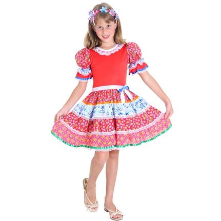 vestido caipira chic