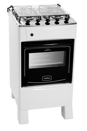 Fogão 4 Bocas Realce Eletrodomésticos Íris Plus Branco - Bivolt