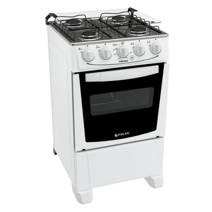 Fogão 4 Bocas Atlas Mônaco Branco – Bivolt – 1520002
