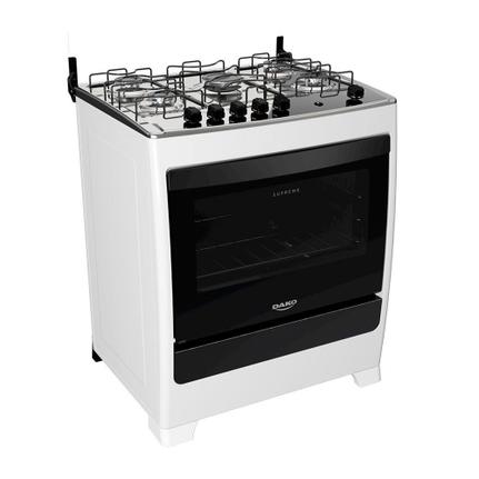 Fogão 5 Bocas Dako Supreme Branco - Bivolt - 300000565