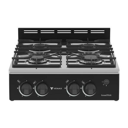 Fogão 4 Bocas Venax Grand Petit Vetro Preto – Bivolt – Grpv440