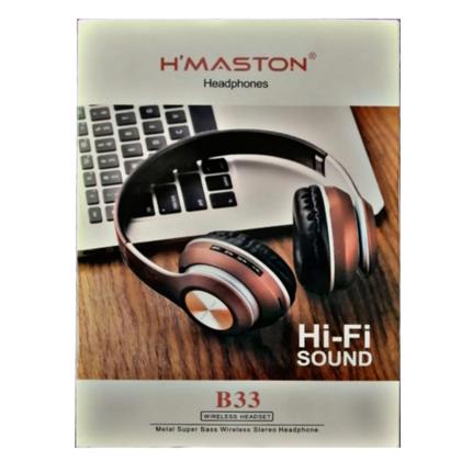 Fone de Ouvido Bluetooth Super Bass Hmaston B33