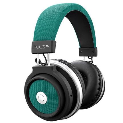 Fone de Ouvido Headphone Bluetooth Large Verde Pulse Sound Ph231