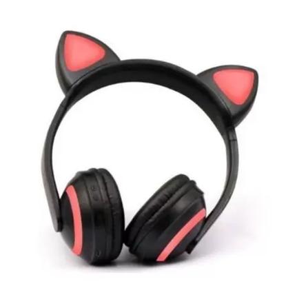 Fone de Ouvido Headset Bluetooth Orelha de Gato Exbom Hf-c240bt